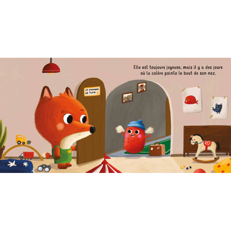 Tina la renard. Que de colère!