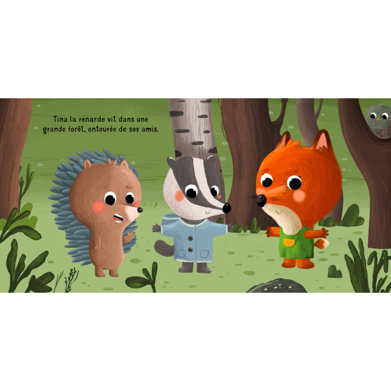 Tina la renard. Que de colère!