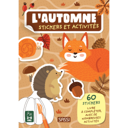 Stickers et Activities. L'automne