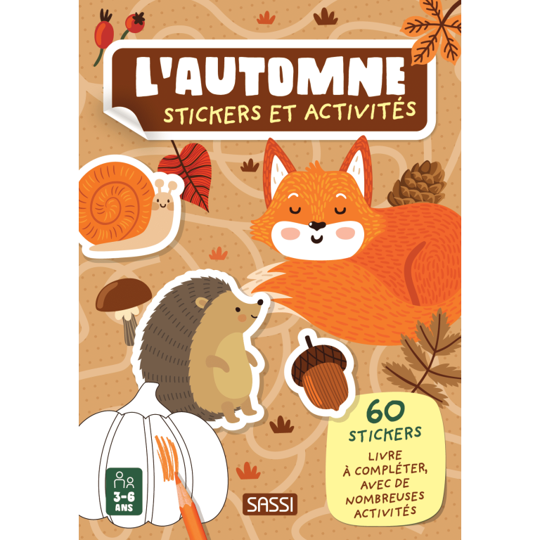 Stickers et Activities. L'automne