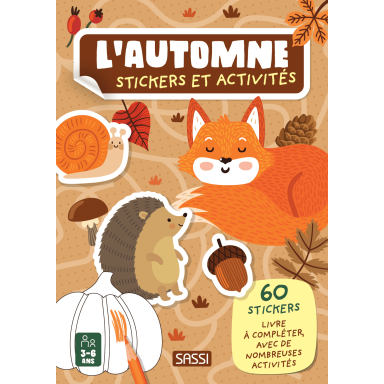 Stickers et Activities. L'automne