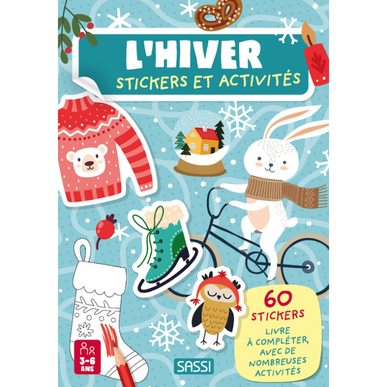 Livres d'activités. L'hiver