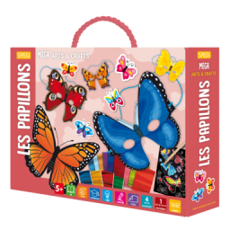 Méga Arts & Crafts. Les papillons (Outlet)