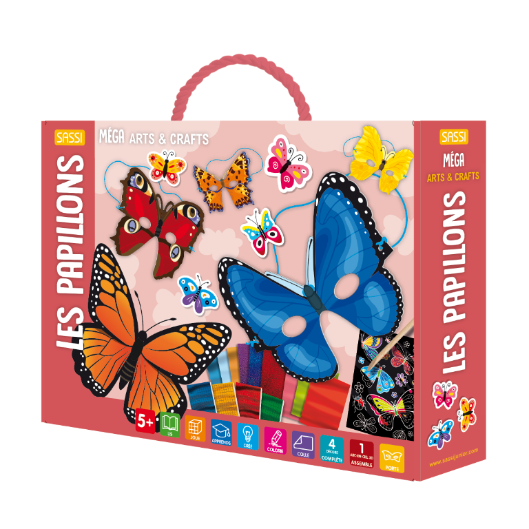 Méga Arts & Crafts. Les papillons (Outlet)