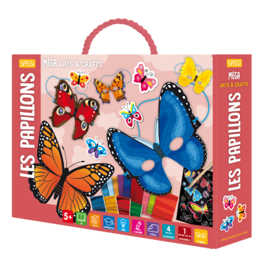 Méga Arts & Crafts. Les papillons (Outlet)