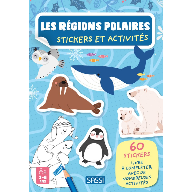 Livres d'activités. Les régions polaires