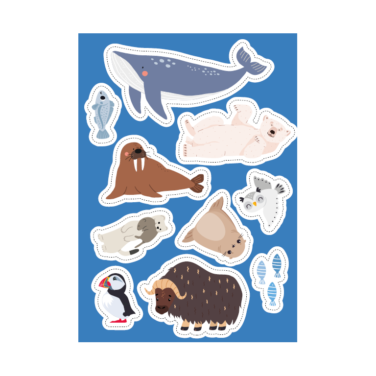 Livres d'activités. Les régions polaires