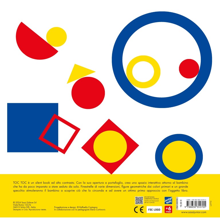 Livres aux contrastes forts. Toc-Toc