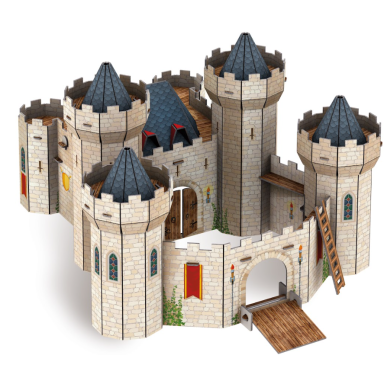 Construis le château fort 3D