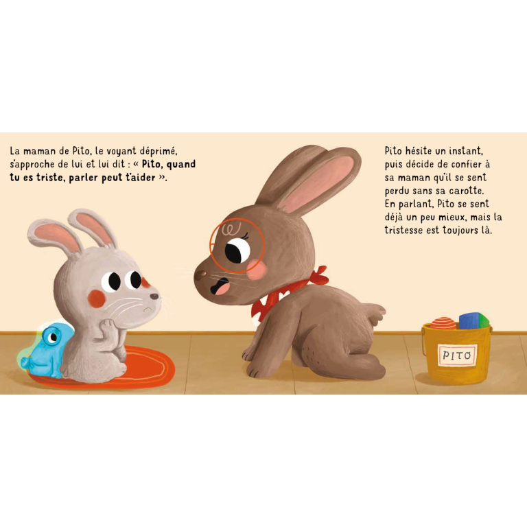 Pito le petit lièvre. Que de tristesse !