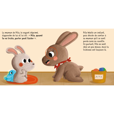 Pito le petit lièvre. Que de tristesse !