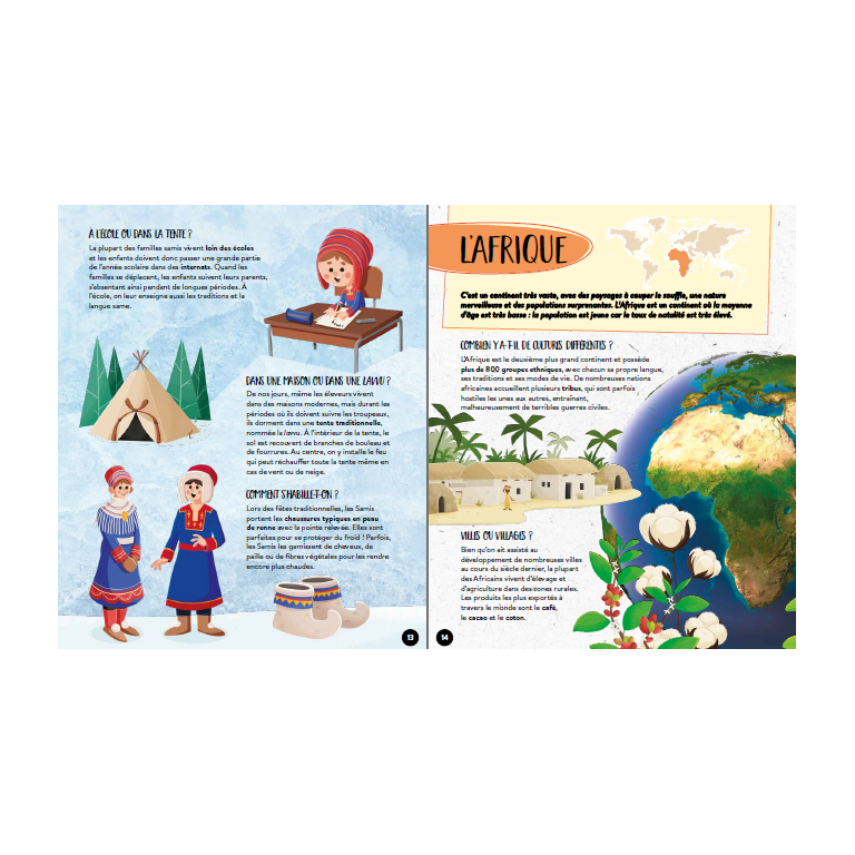 Quand, comment, pourqoi. Les peuples du monde (Outlet)