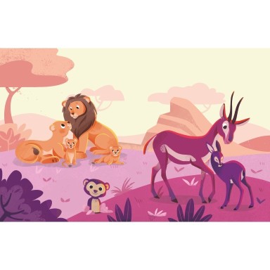 Libère les couleurs de la savane