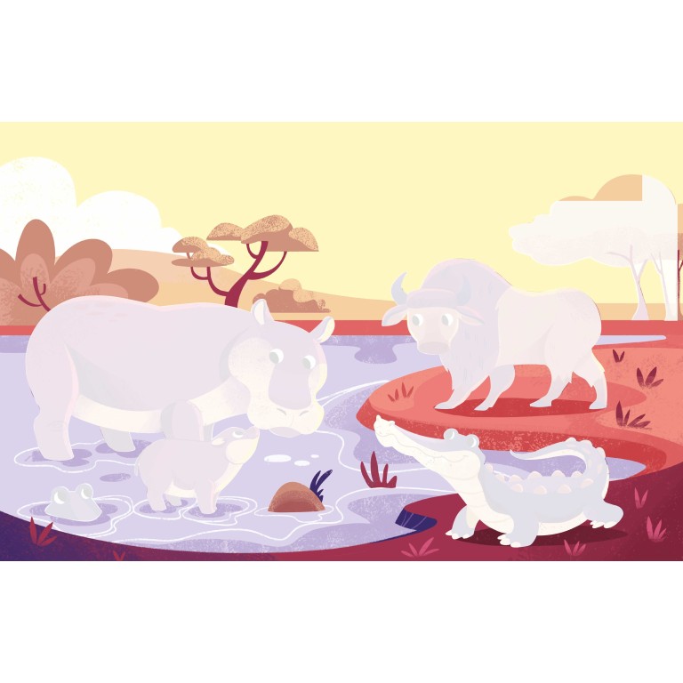 Libère les couleurs de la savane