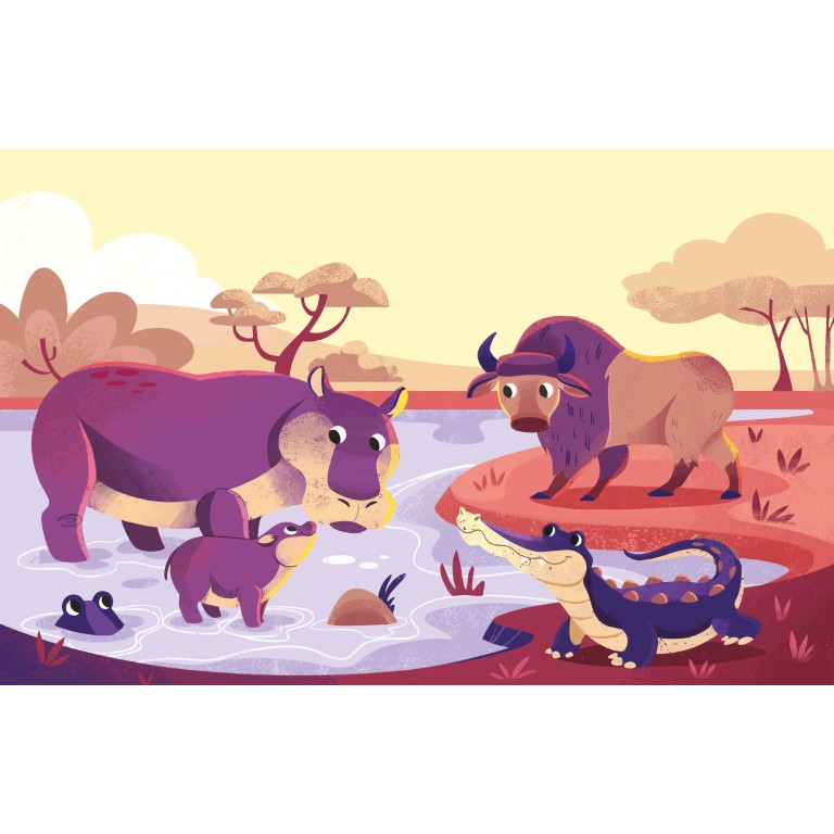 Libère les couleurs de la savane