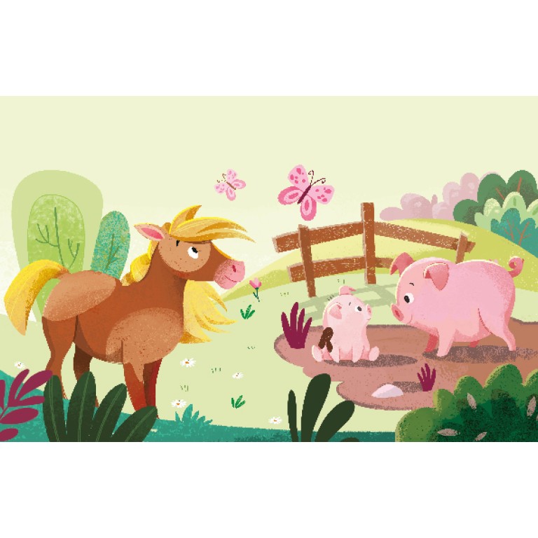 Libère les couleurs de la ferme