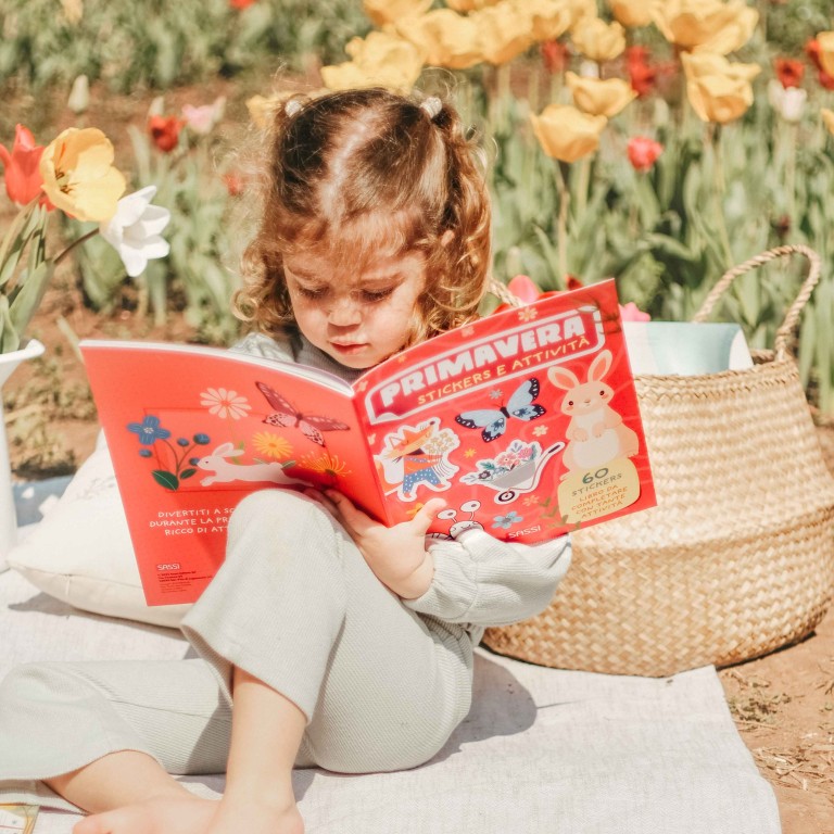 Stickers et activités. Le printemps