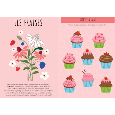 Stickers et activités. Le printemps