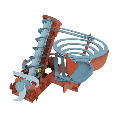 Les machines de Léonard De Vinci. Sur les traches de Archimède