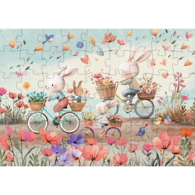 Puzzle magique à l'eau. Les fleurs