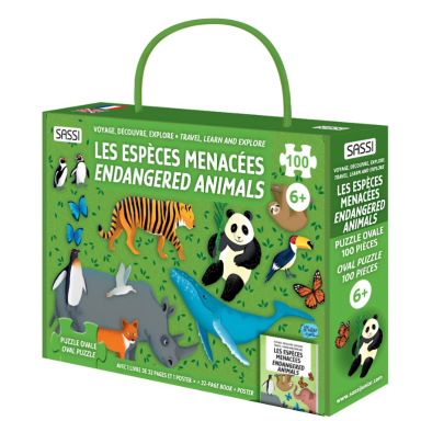 Voyage, découvre, explore. Les espèces mènacées