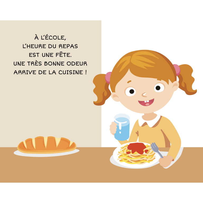 Ma première bibliotèque. L'école