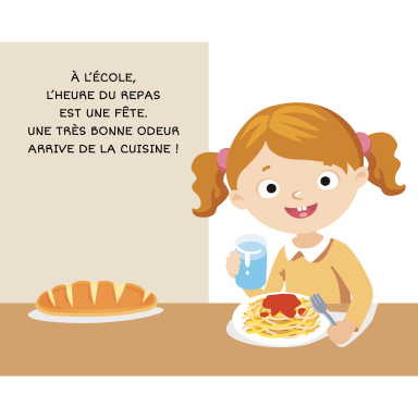 Ma première bibliotèque. L'école