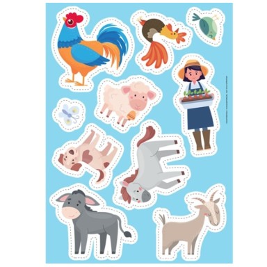 Carte da gioco. Le sette famiglie. La fattoria (Outlet)