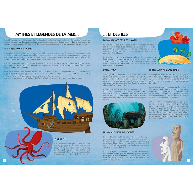 Voyage, découvre, explore. Le monde des mythes et des légendes