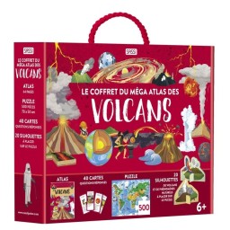 Le coffret du méga atlas des volcans