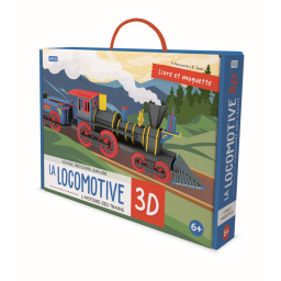 Voyage, Découvre Explore. La locomotive 3D. L'histoire des trains (Outlet)