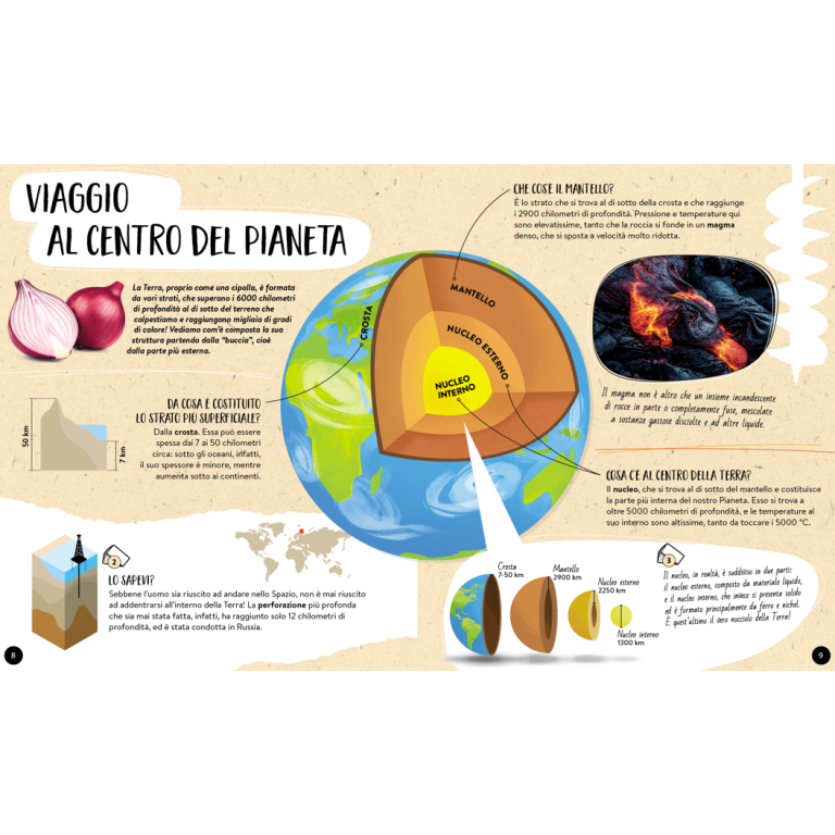 Il mega atlante dei vulcani (Outlet)