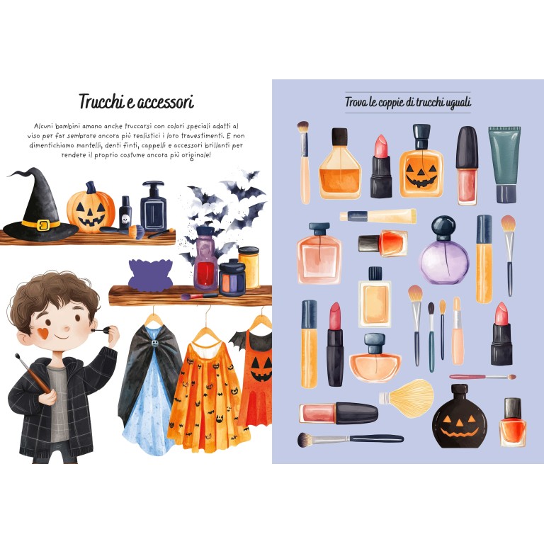 Sticker e attività. Halloween