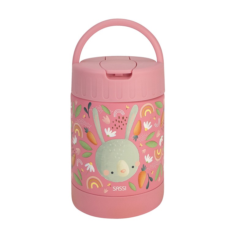 Baby food flask - Fluffy the Rabbit