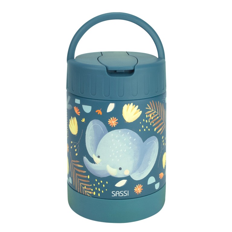 Baby food flask - Chewy the Elephant