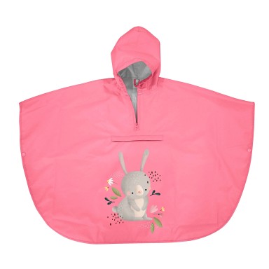 Kids Rain Poncho - Fluffy the Bunny