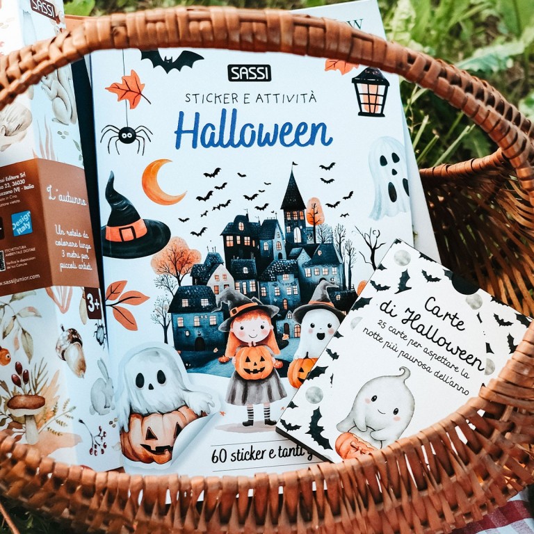 Stickers et Activités. Halloween
