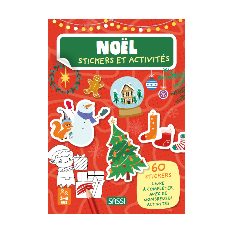 Livres d'activités. Noël
