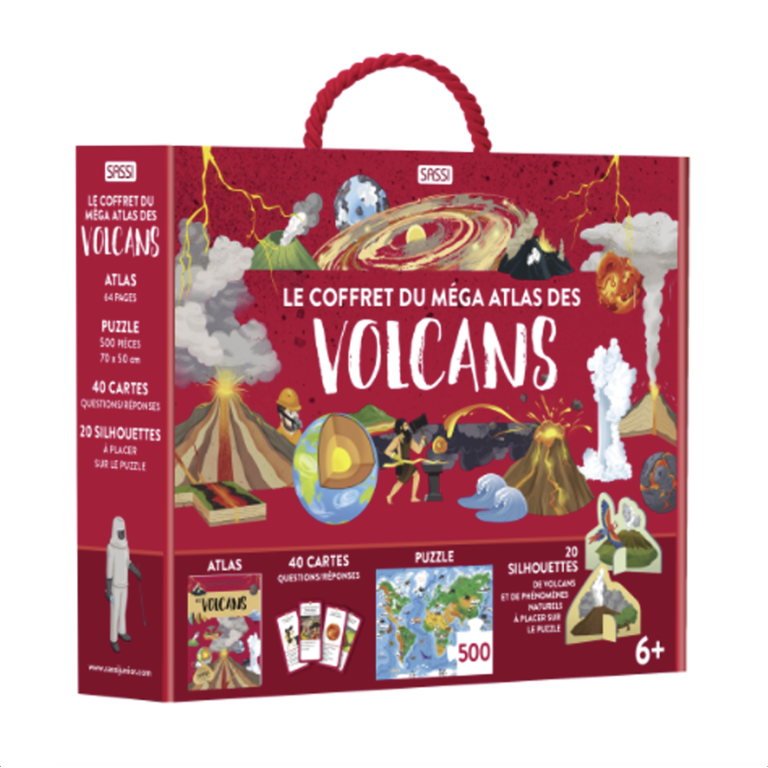 Le coffret du méga atlas des volcans