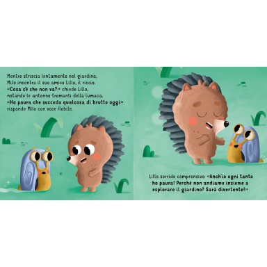 Milo la lumaca. Che ansia!