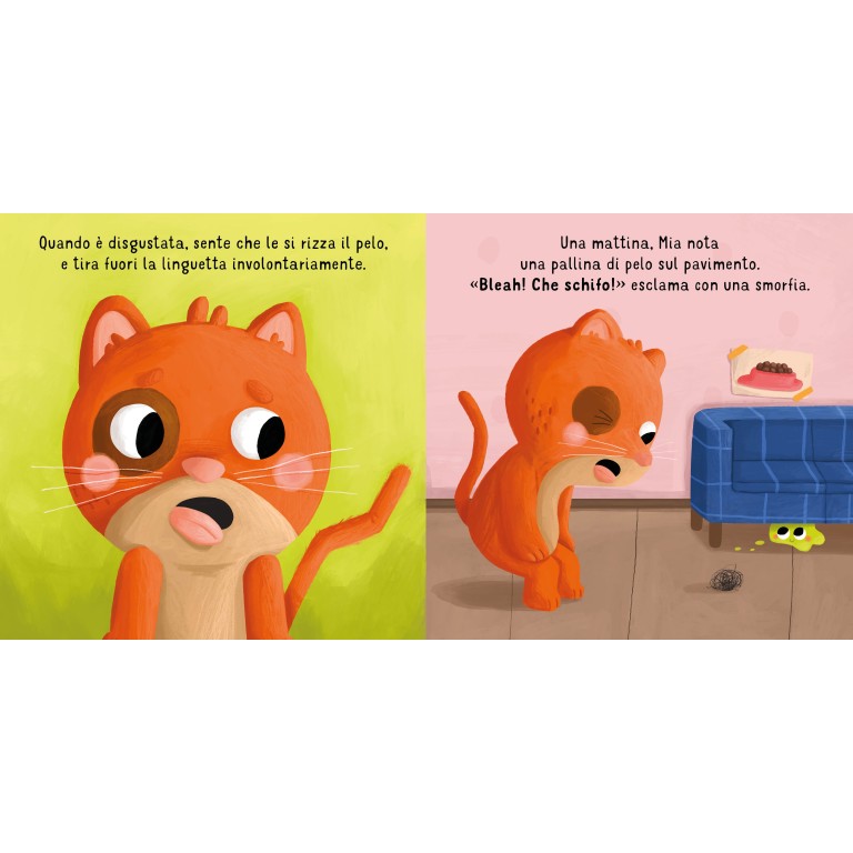 Mia la gattina. Che disgusto!