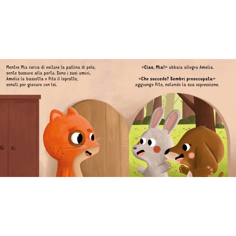 Mia la gattina. Che disgusto!