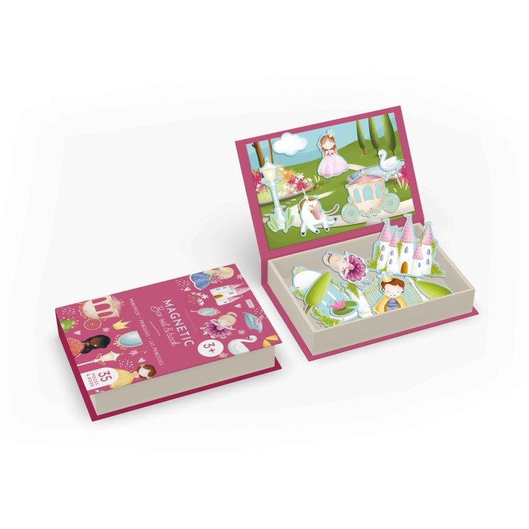 Magnetic box set. Princesses