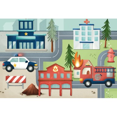 Magnetic box set. Vehicles