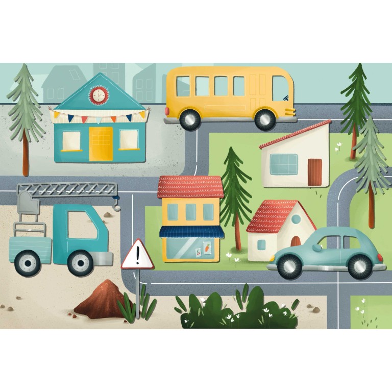 Magnetic box set. Vehicles