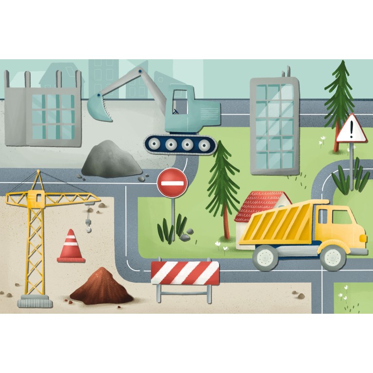 Magnetic box set. Vehicles