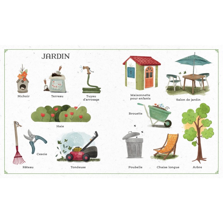 Mon imagier. La maison