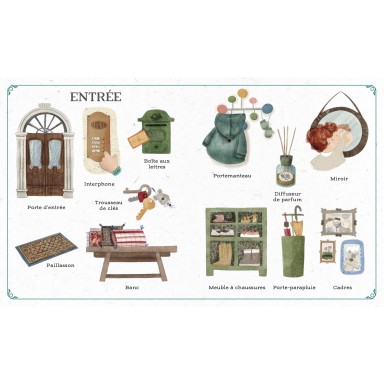 Mon imagier. La maison