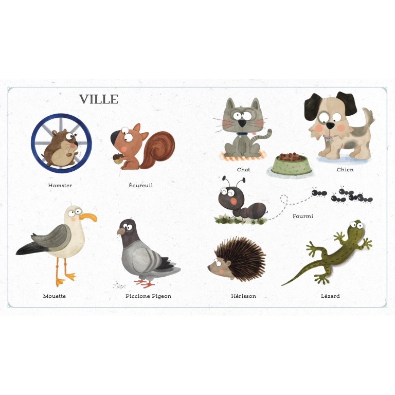 Mon imagier. Les animaux