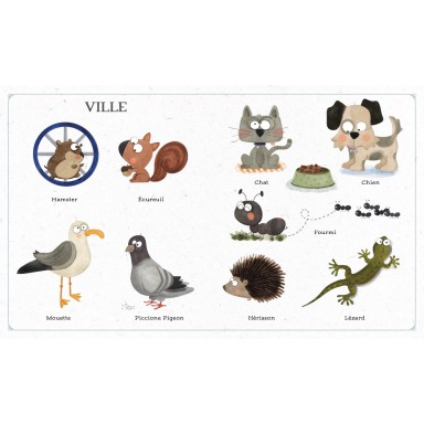 Mon imagier. Les animaux